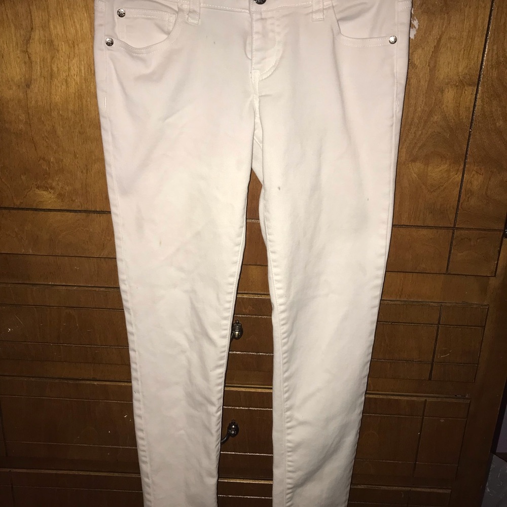 White jeans